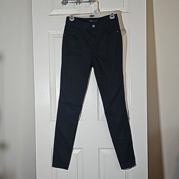 Prana Oday Active Jeans Pants Black Stretch Skinny Size 2/ 26 - Picture 1 of 8
